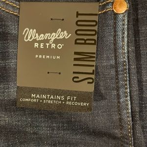 Men’s Retro Slim Boot Jeans